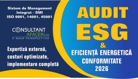 audit de conformitate ISO 9001, 45001, 19001