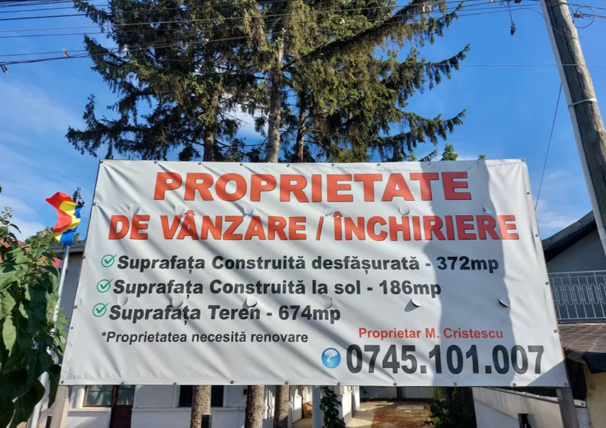 Afumați IF – casă/vilă mare, cu 8 dormitoare, 7 băi, amplasată pe DN 2